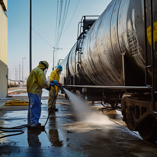 expert rail cart cleaning